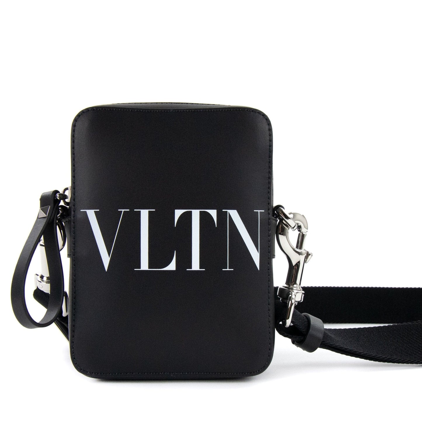 Valentino Vltn Logo Cross Body Bag Black 0ni