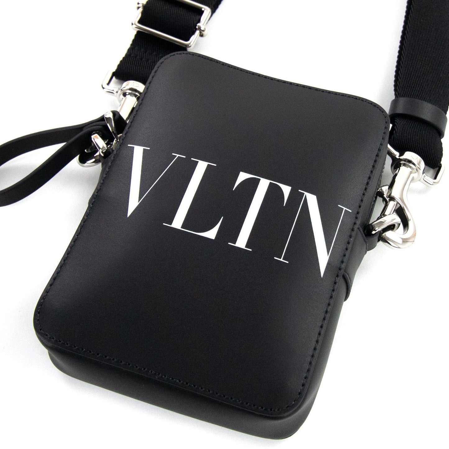 Valentino Vltn Logo Cross Body Bag Black 0ni