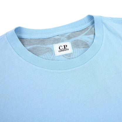 Cp Company Reverse Google Print T-shirt Sky Blue 832