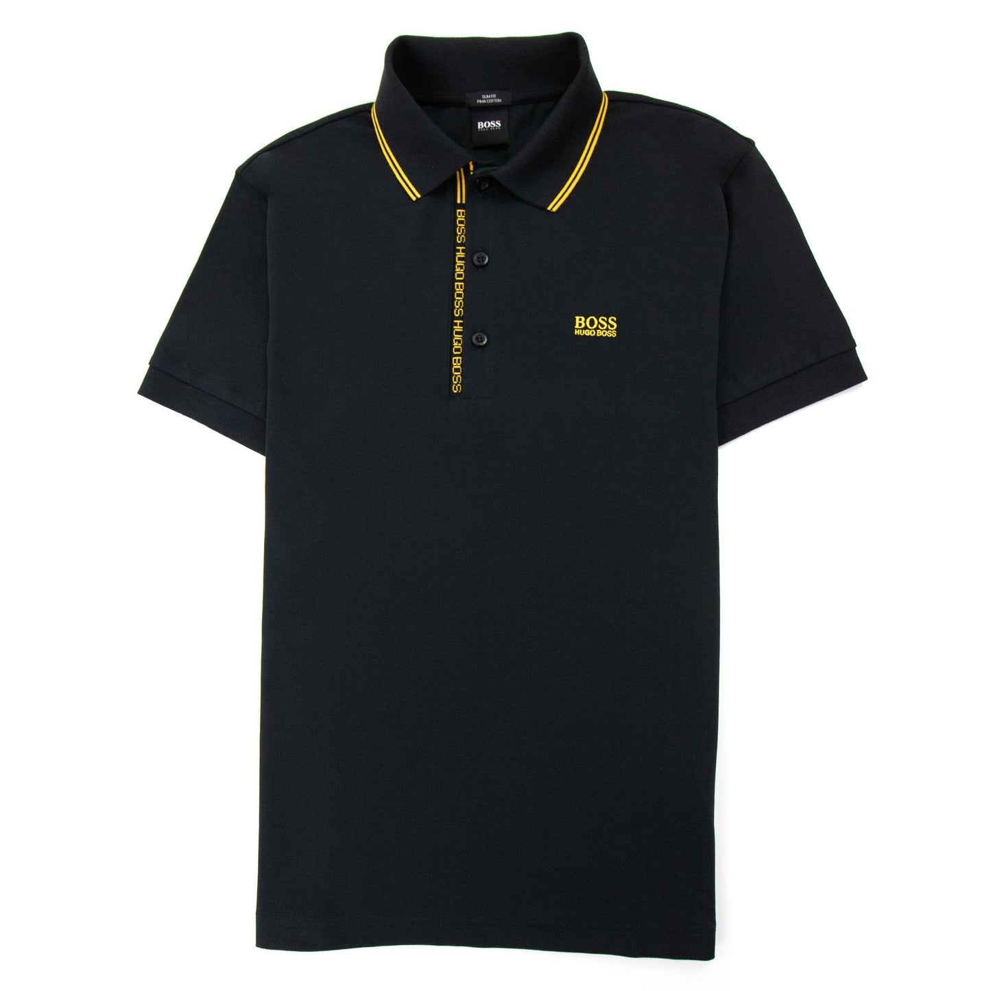 Hugo Boss Paule 4 Slim Fit Polo Black 004