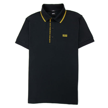 Hugo Boss Paule 4 Slim Fit Polo Black 004