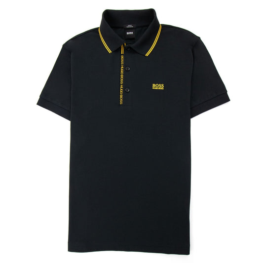 Hugo Boss Paule 4 Slim Fit Polo Black 004