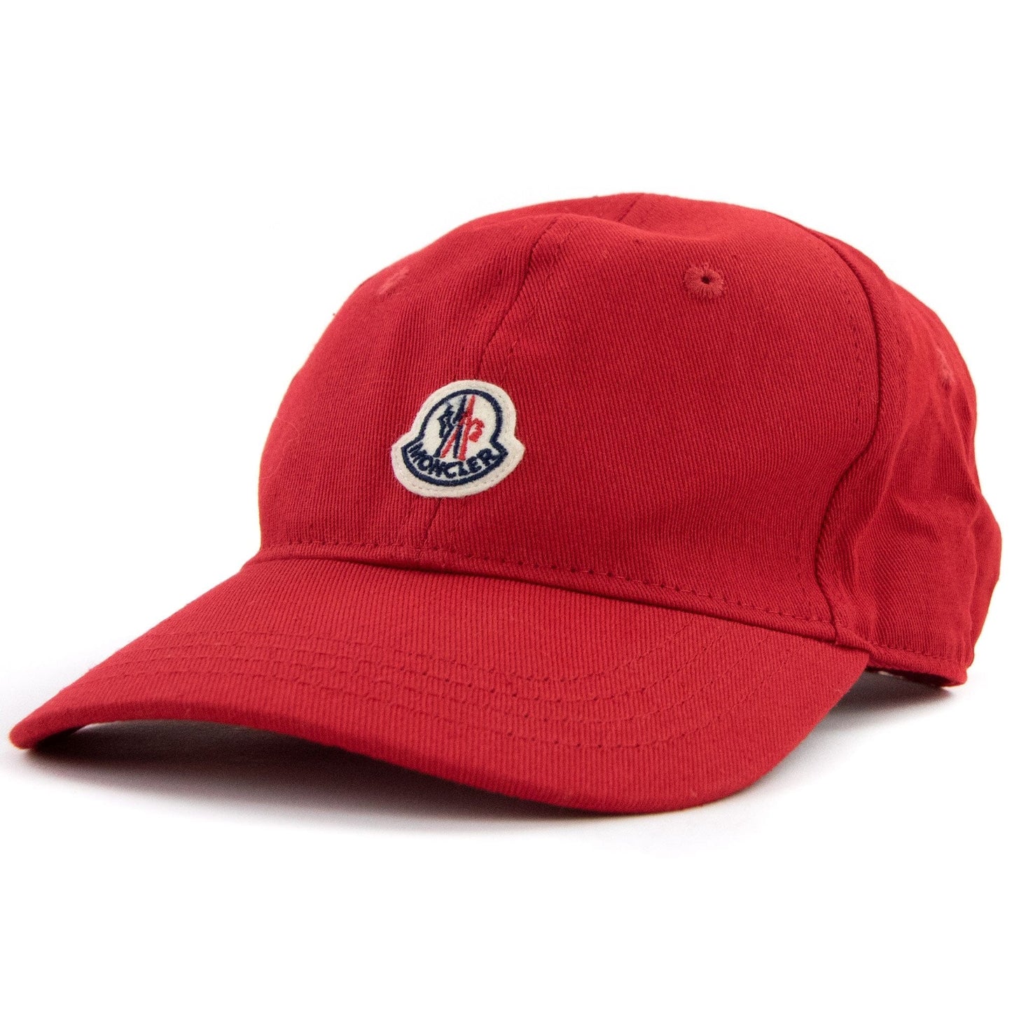Moncler Junior Basic Logo Cap Red 455