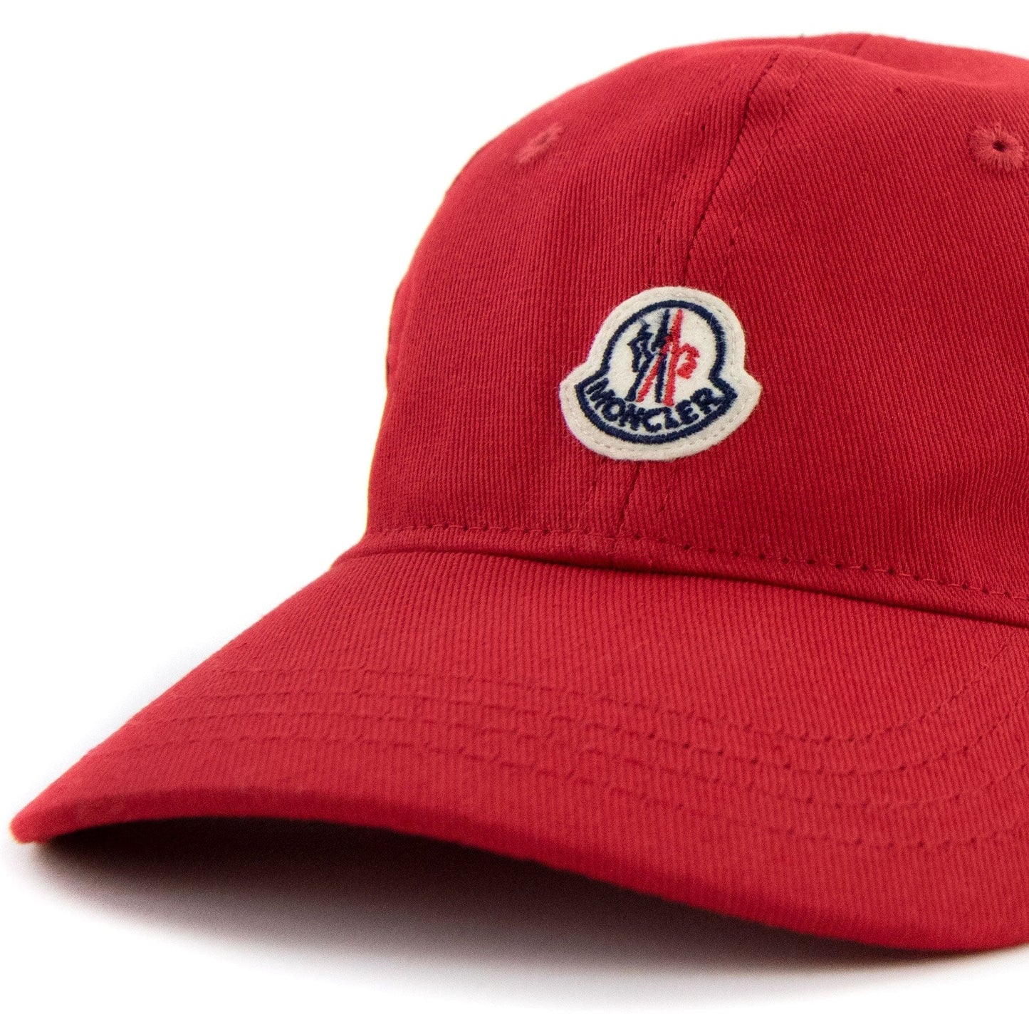 Moncler Junior Basic Logo Cap Red 455
