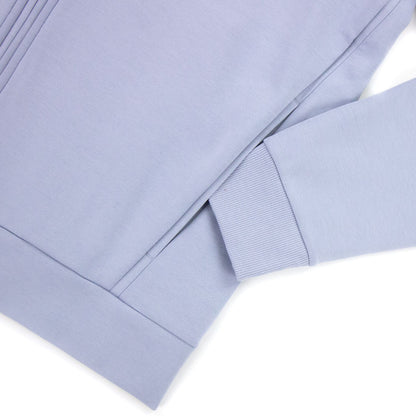 Hugo Boss Saggy 1 Logo Zip Up Sweatshirt Light Blue 481