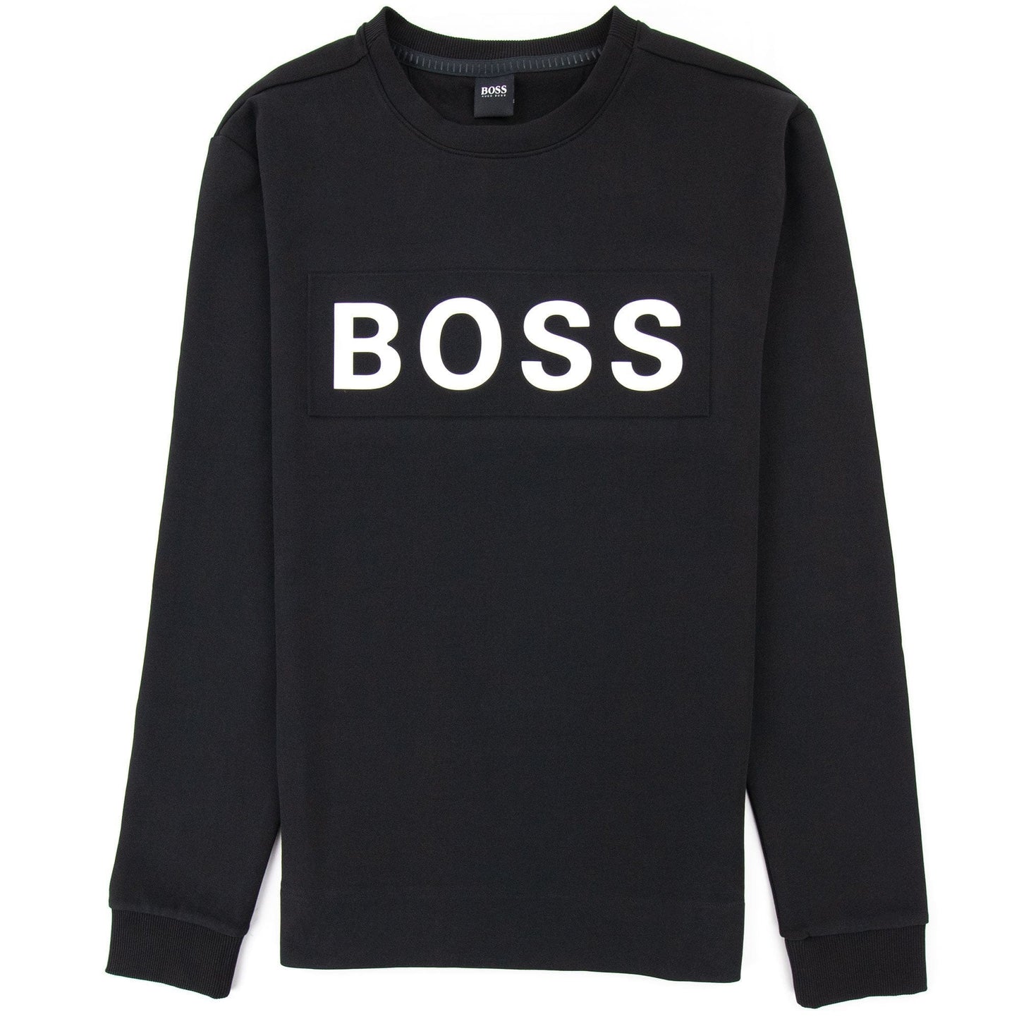 Hugo Boss Salbo 1 Printed Logo Sweatshirt Black 001