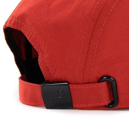 Cp Company Chrome Logo Cap Fiery Red 455