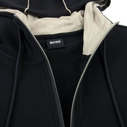 Hugo Boss Contrast Logo Tracksuit Black 001