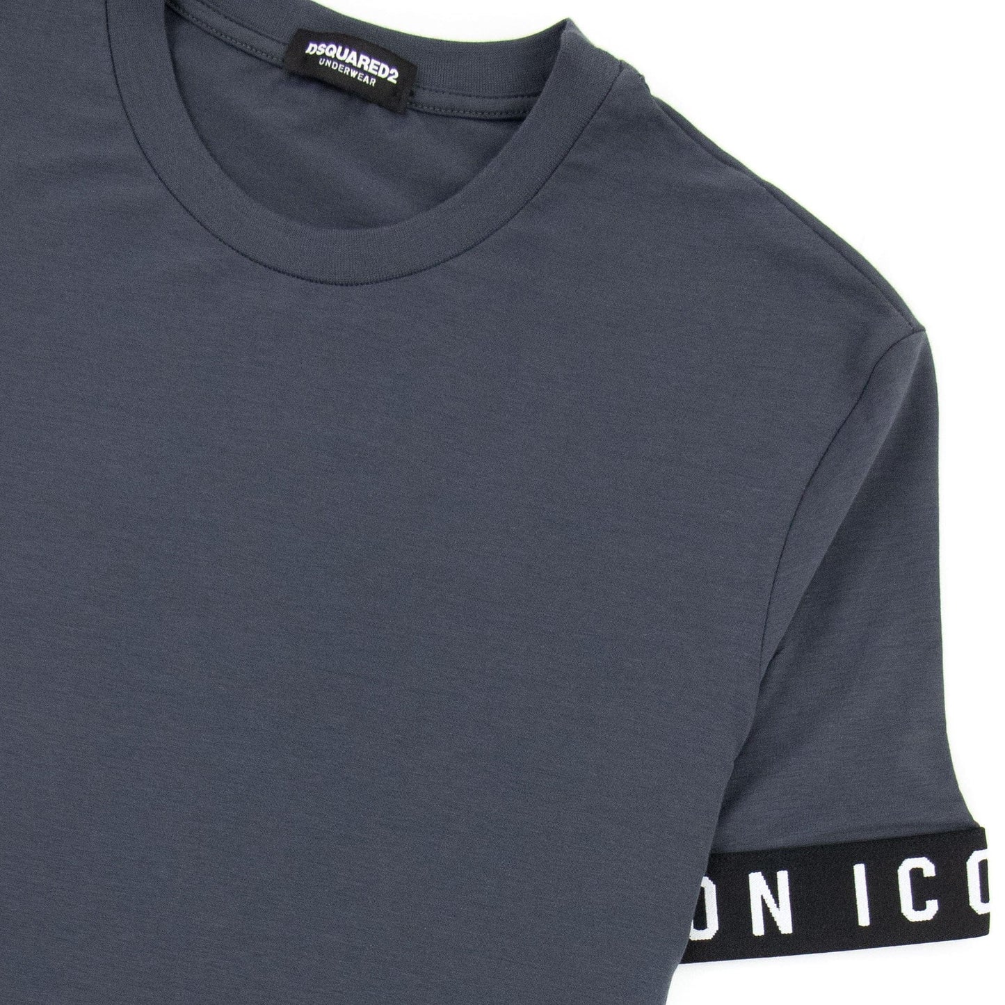 Dsquared2 Swim Shorts & Underwear Dsq2 Icon Arm Band T-shirt Grey/black
