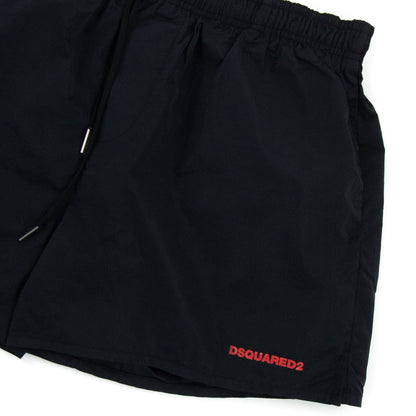 Dsquared2 Icon Shorts Black/red