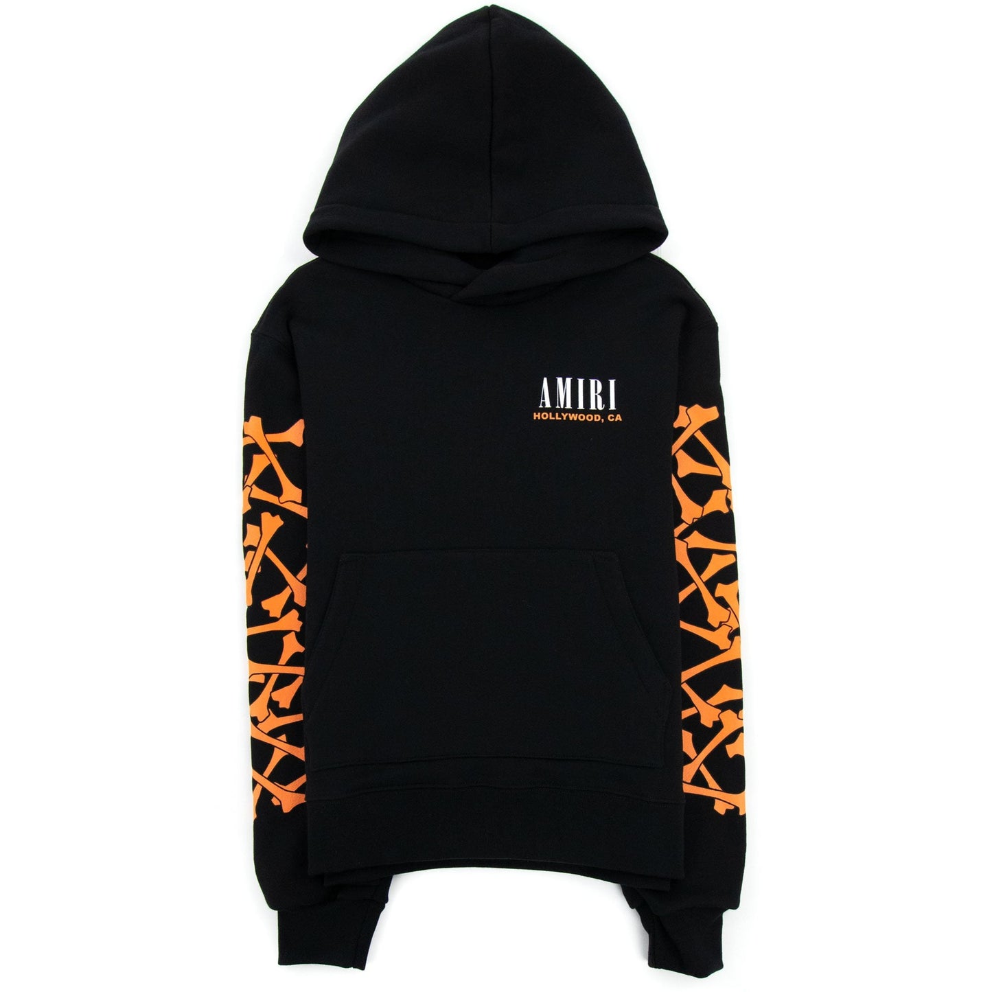 Amiri Bones Hooded Sweatshirt Black