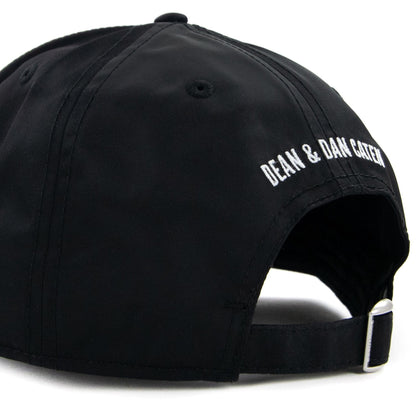 Dsquared2 Ceresio 9 Nylon Baseball Cap Black/white