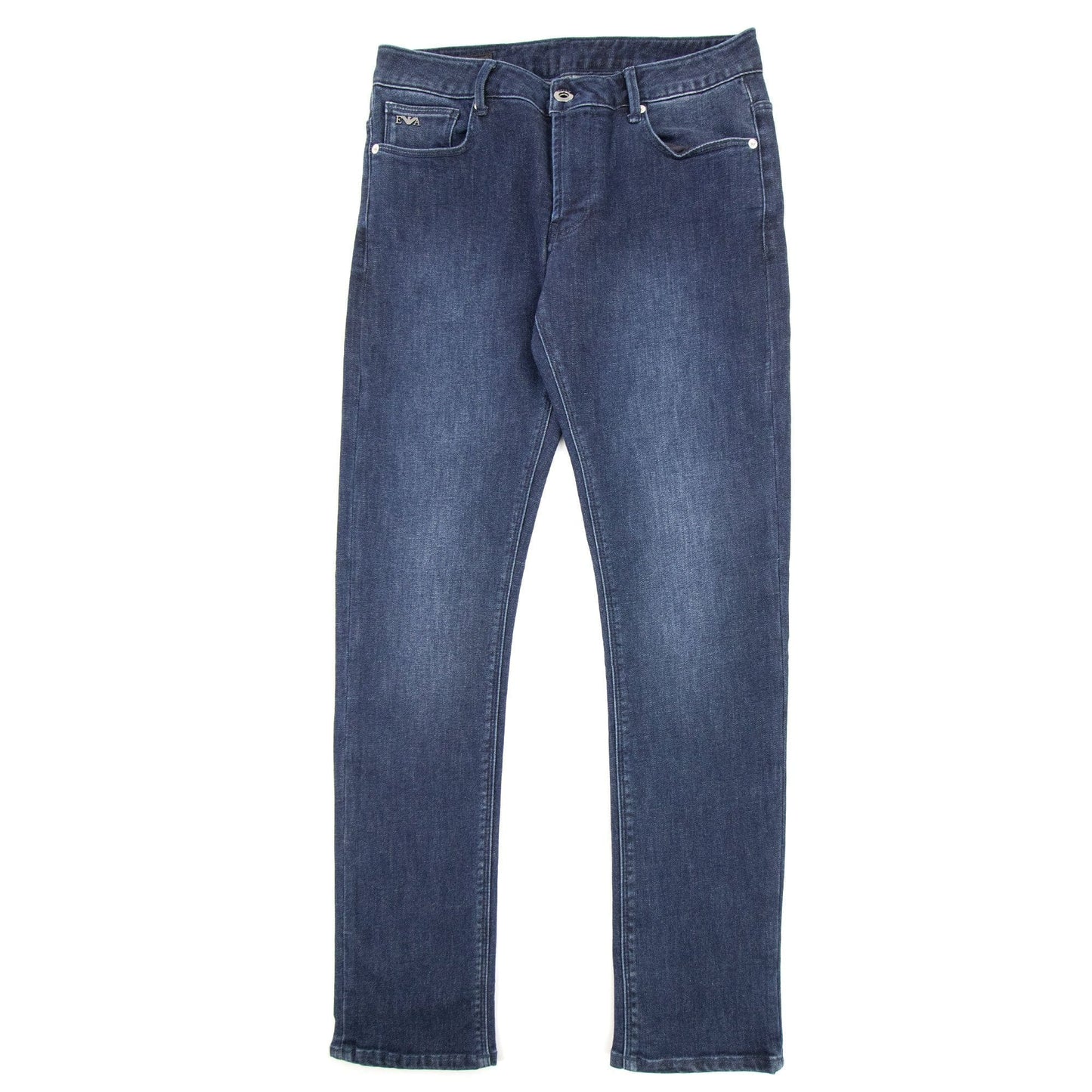 Emporio Armani J06 Slim Fit Warm Fleece Jeans Denim Blue 0942