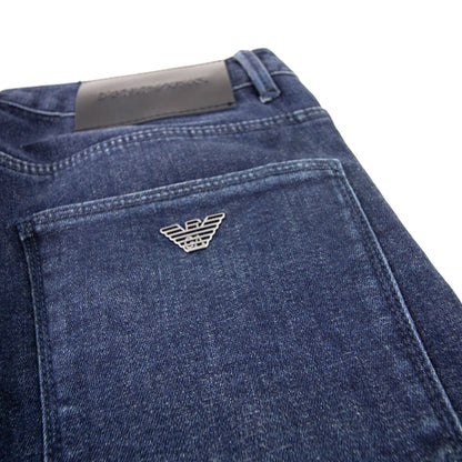 Emporio Armani J06 Slim Fit Warm Fleece Jeans Denim Blue 0942