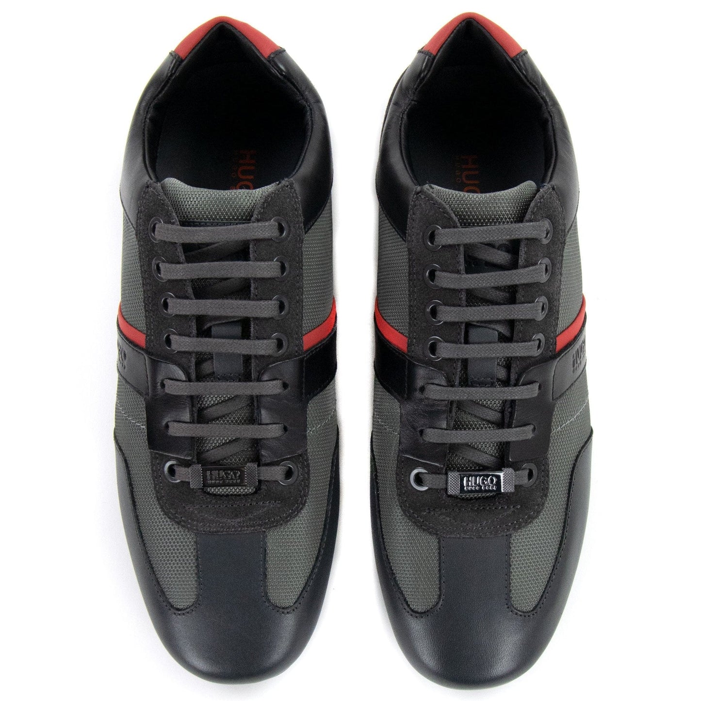 Hugo Boss Life Itny Low Top Trainer Dark Grey