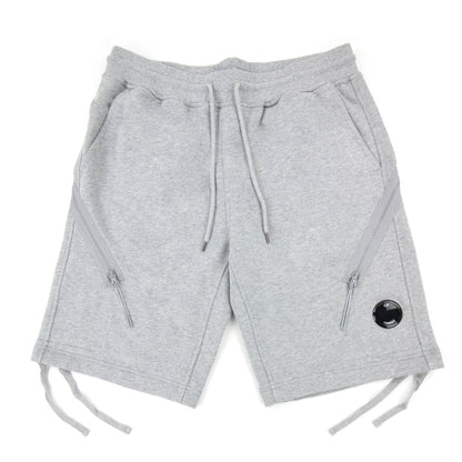 Cp Company Diagonal Raised Fleece Shorts Grey M93