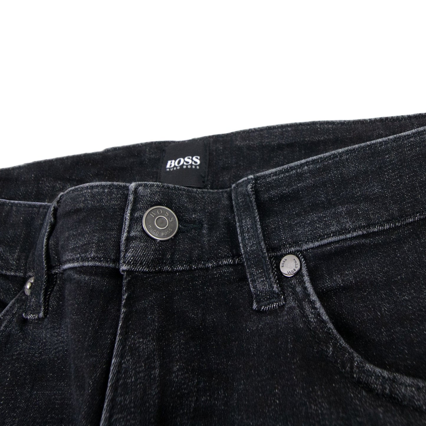 Hugo Boss Delaware3 Super Stretch Slim Fit Jean Black 007