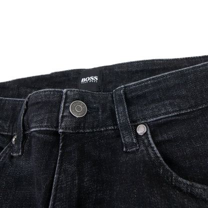 Hugo Boss Delaware3 Super Stretch Slim Fit Jean Black 007