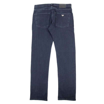 Emporio Armani J45 Regular Fit Denim Jeans Denim Blue 0942