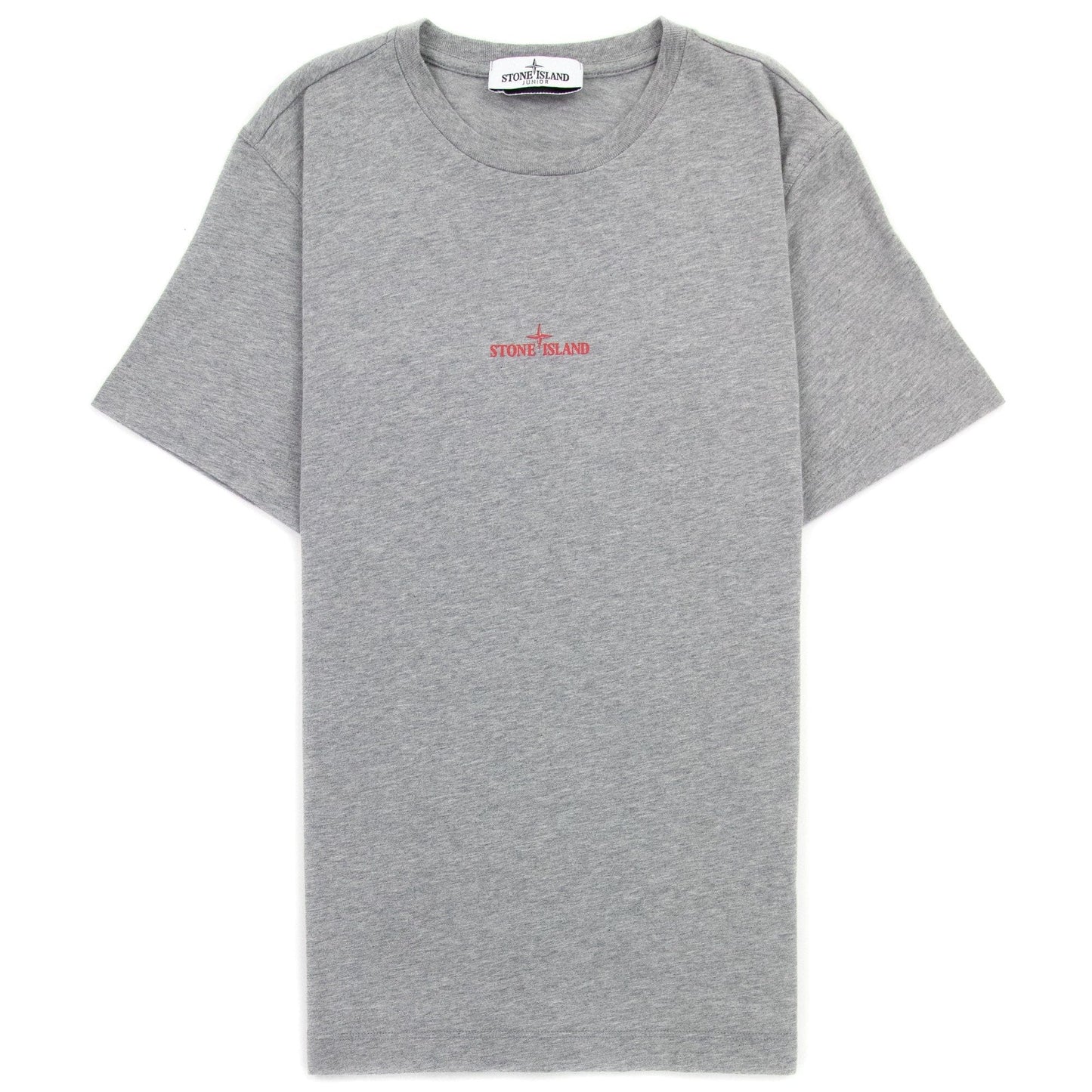 Stone Island Junior Graphic Print T Shirt Grey V0064