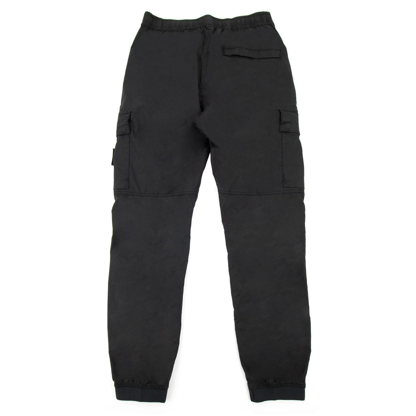 Stone Island 31303 Stretch Cotton Tela Paracadute Garment Dye Black V0029