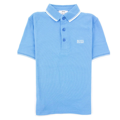 Hugo Boss Boss Basic Polo Pale Blue APR4