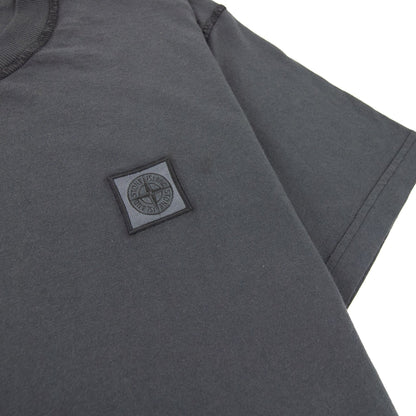 Stone Island Small Logo Patch Charcoal V0065