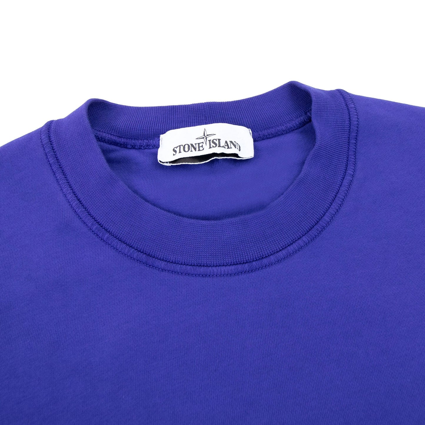 Stone Island 63051 Crewneck Sweatshirt Electric Blue V0022