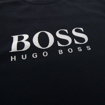 Hugo Boss Kids Printed Logo T Shirt Black