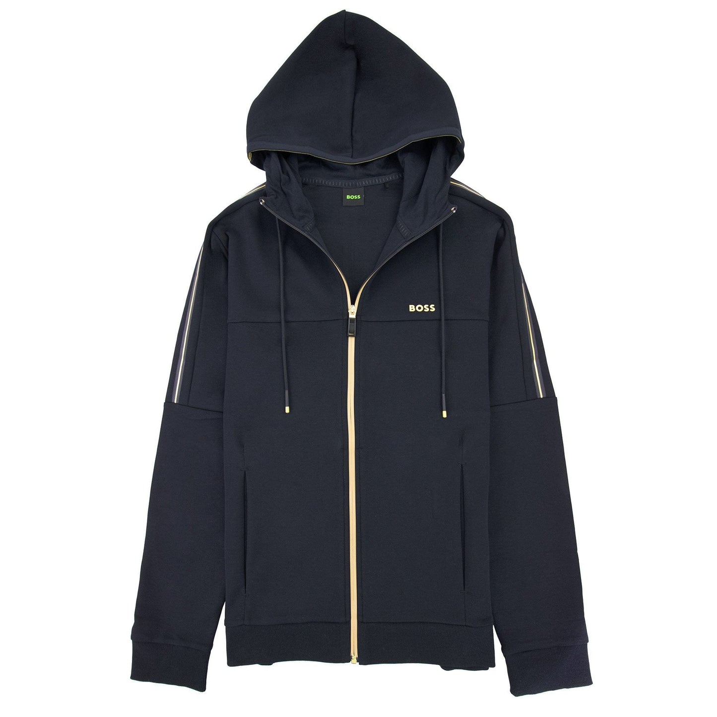 Hugo Boss Saggy 1 Hoody Side Stripes Navy