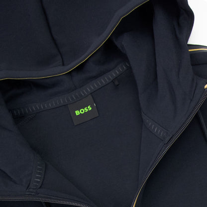 Hugo Boss Saggy 1 Hoody Side Stripes Navy