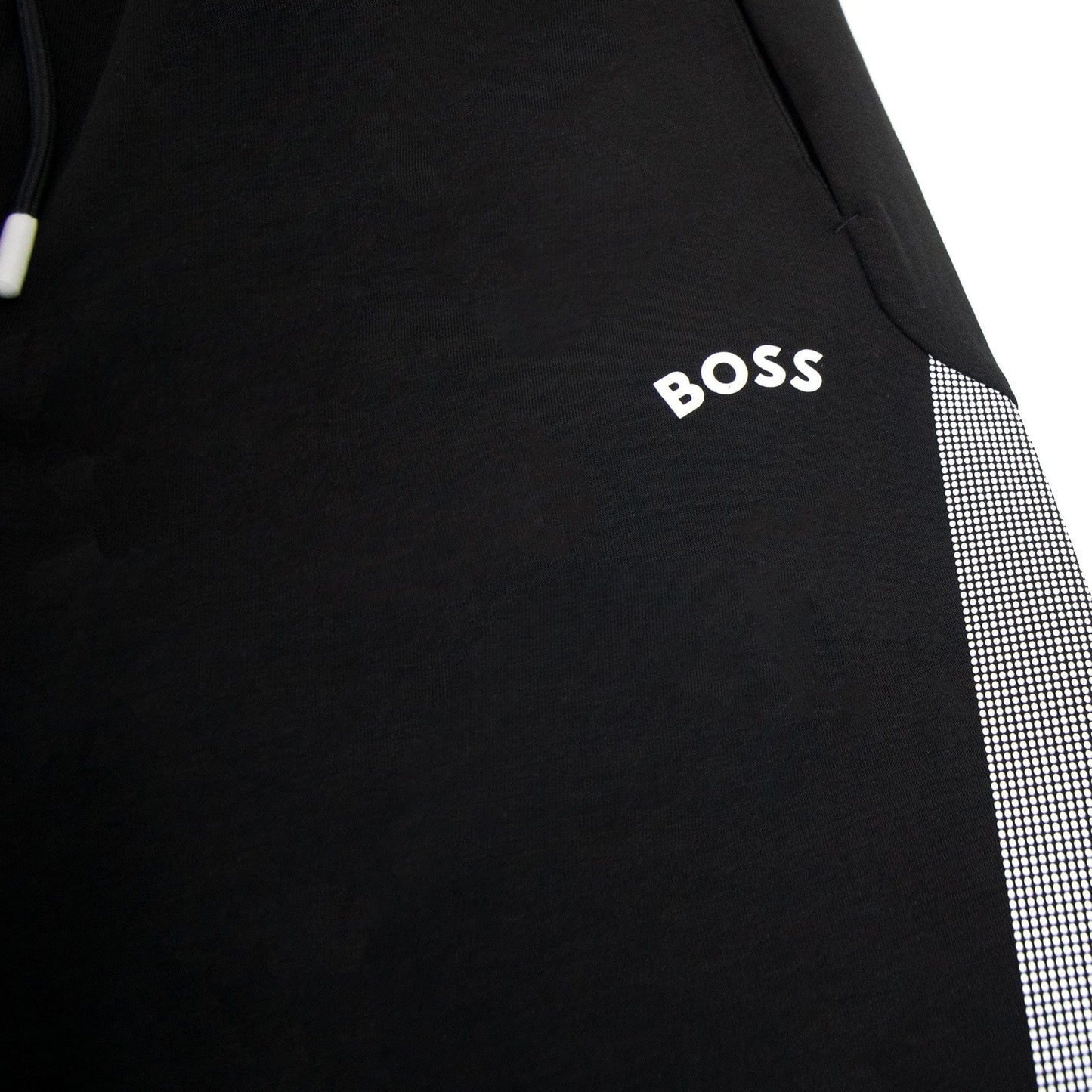 Hugo Boss Hadiko 2 Curved Logo Bottoms Black