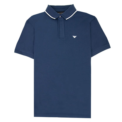 Emporio Armani Mercerised Pique Polo