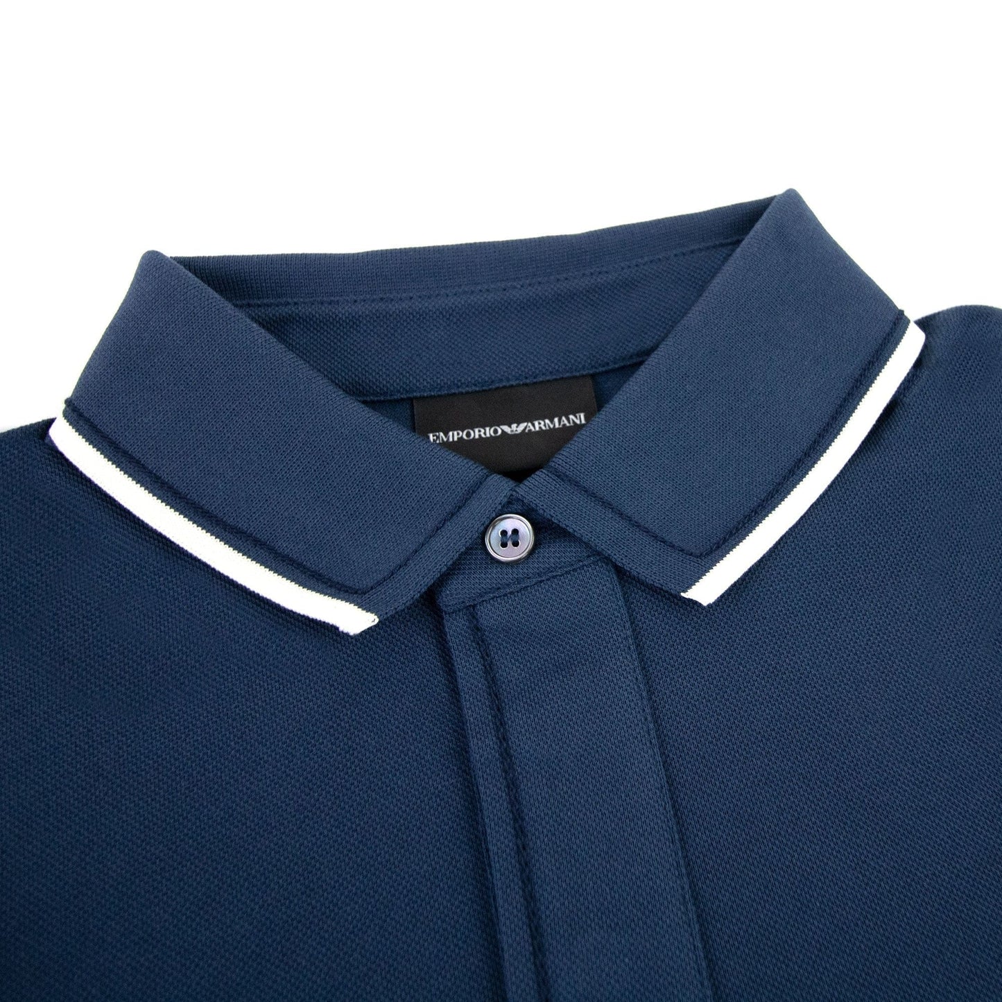 Emporio Armani Mercerised Pique Polo