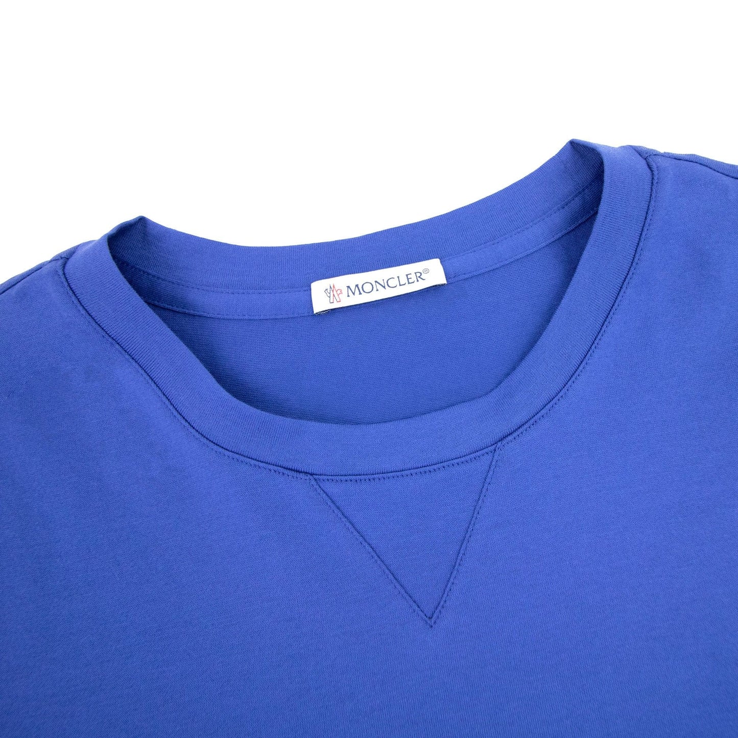 Moncler Double Logo T-shirt Royal Blue