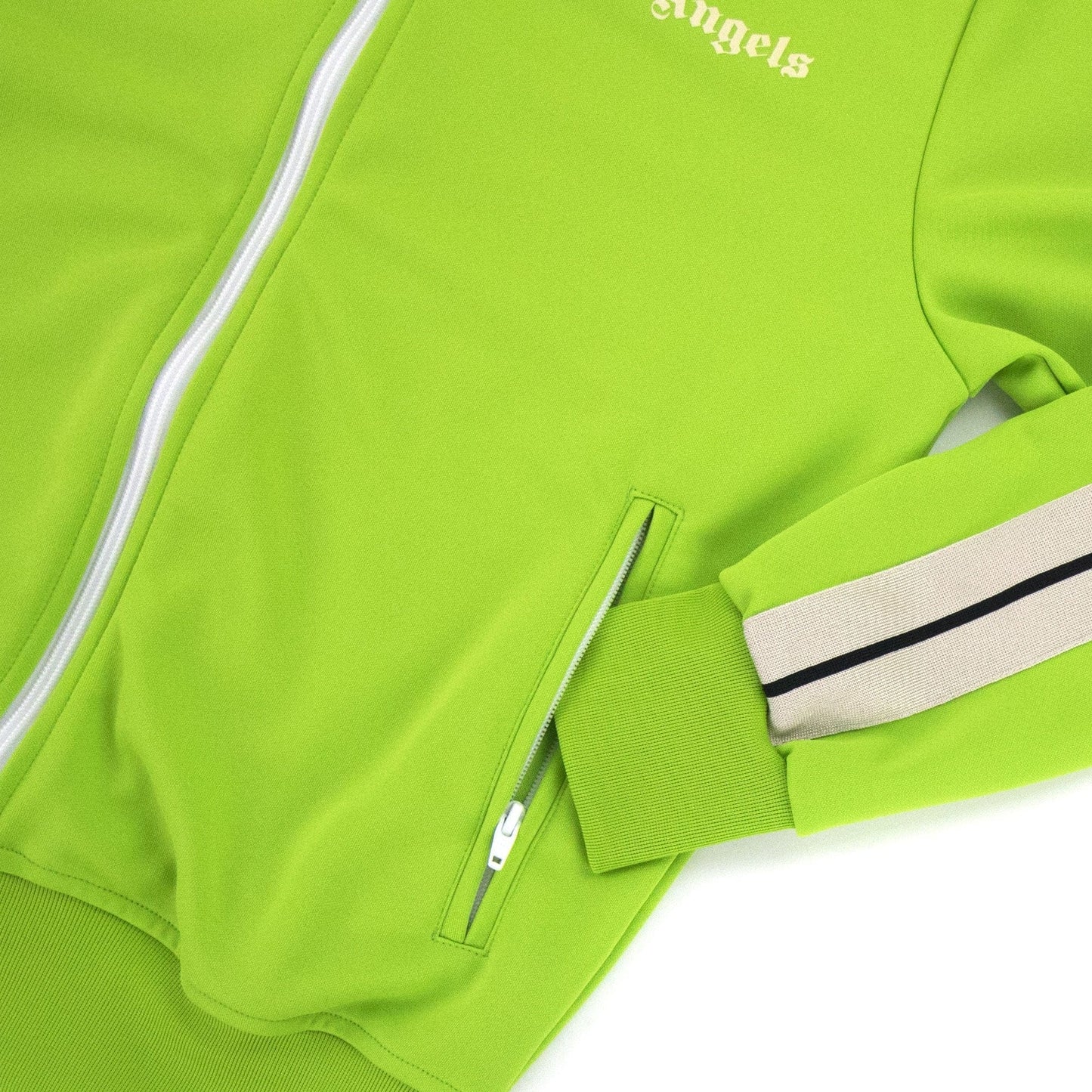 Palm Angels Autumn Blaze Tracksuit Jacket Lime Green