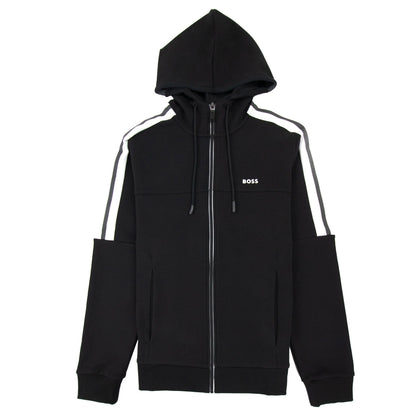 Hugo Boss Saggy 1 Hoody Side Stripes Black 001