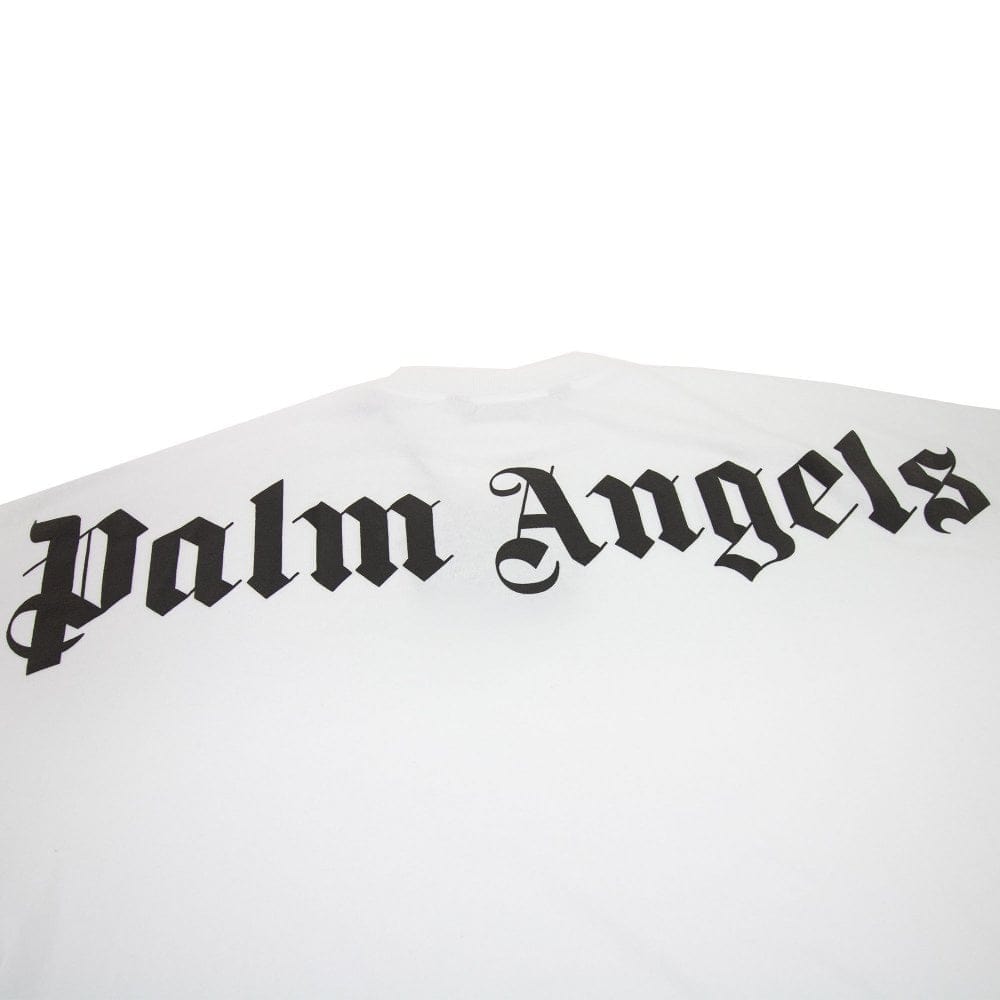 Palm Angels Classic Logo Over T Shirt White/black