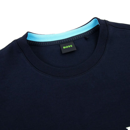 Hugo Boss Salbo 1 Crew Neck Sweat Navy 403