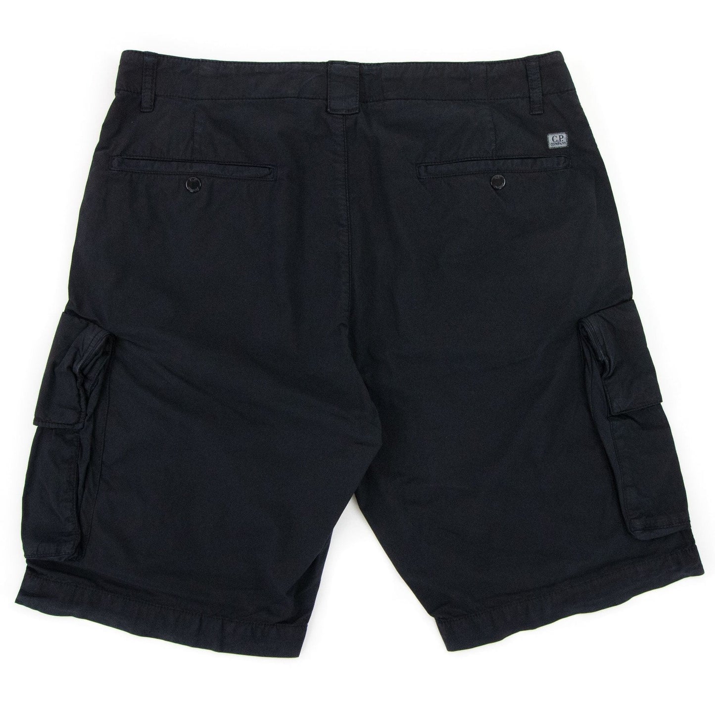 Cp Company Be285a Twill Stretch Utility Shorts Black 999