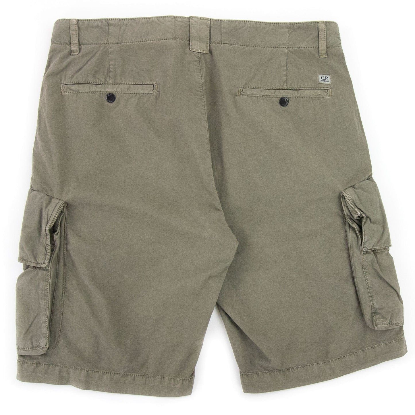 Cp Company Be285a Twill Stretch Utility Shorts Beige 322