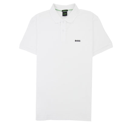 Hugo Boss Piro Reg Fit Polo White