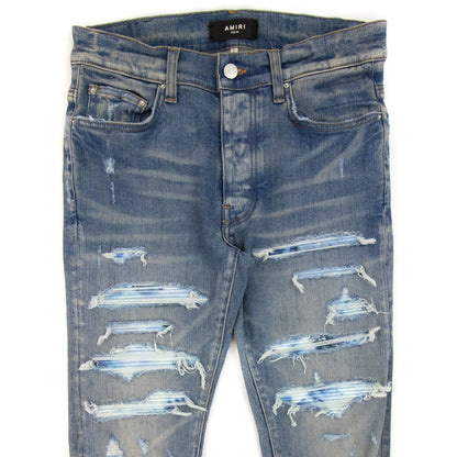 Amiri Tie Dye Bandana Thrasher Jean Denim