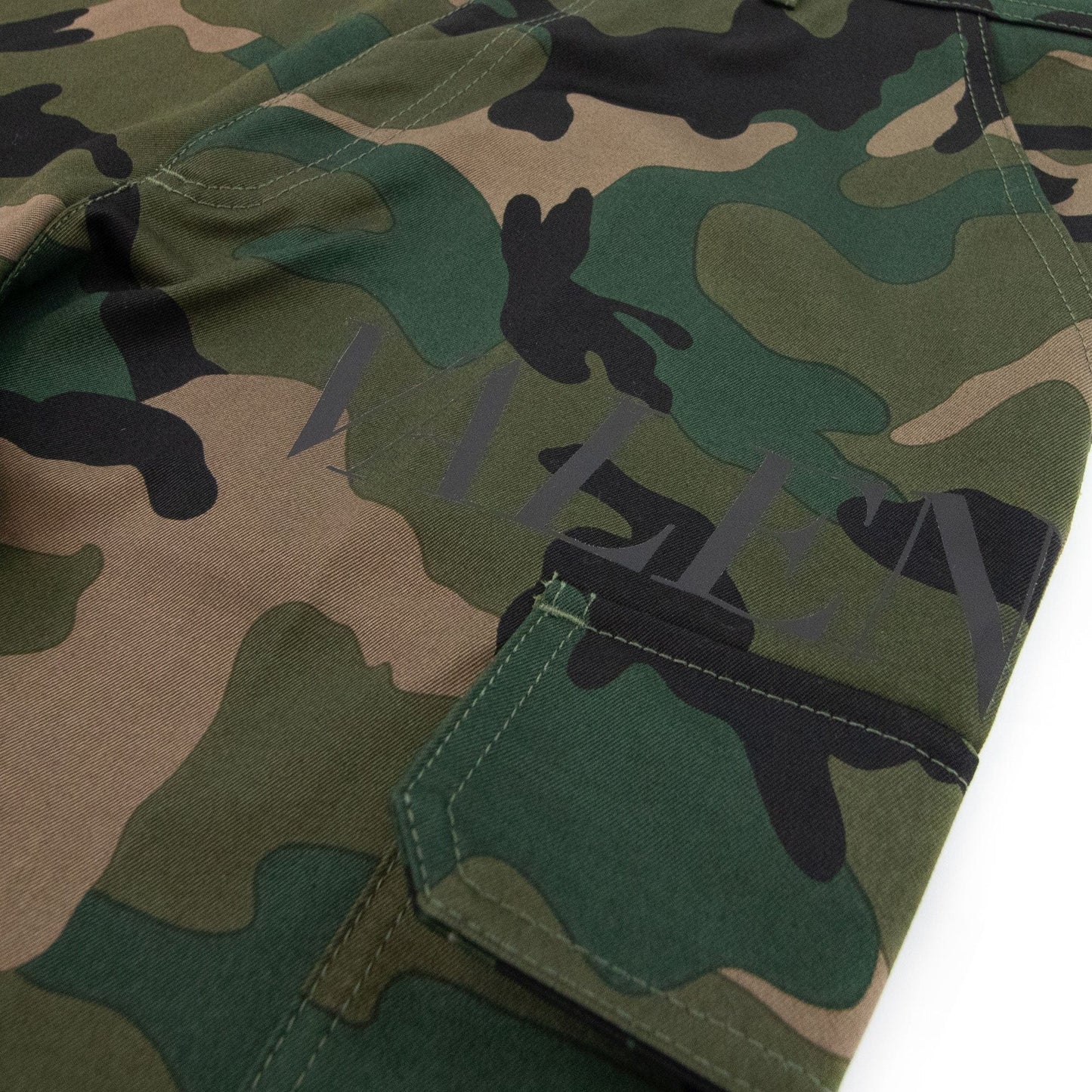 Valentino Cotton Trousers With Camouflage Print Camo