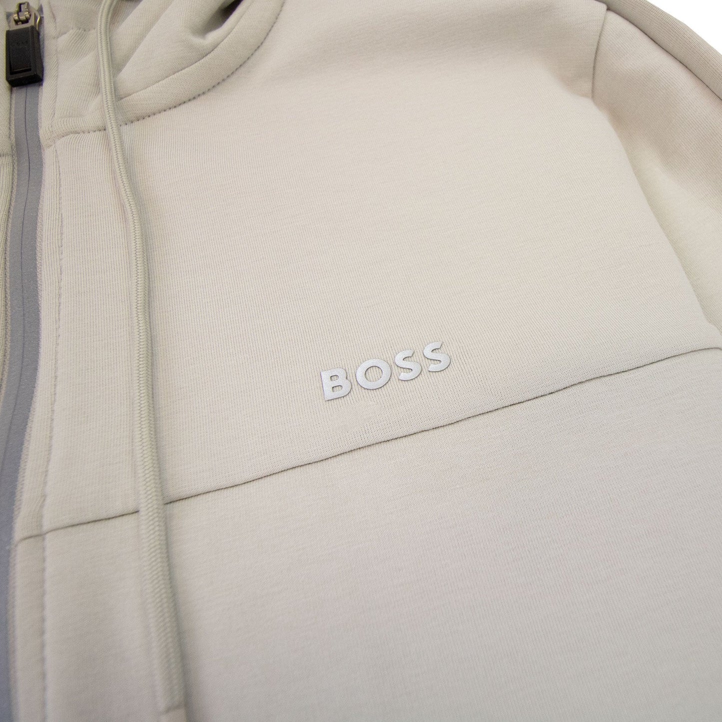 Hugo Boss Saggy 1 Hoody Side Stripes Light Beige 271