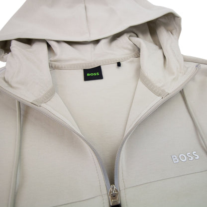 Hugo Boss Saggy 1 Hoody Side Stripes Light Beige 271