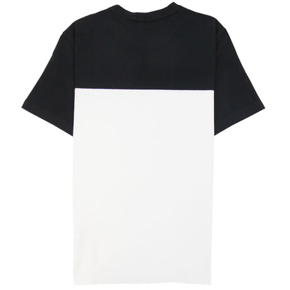 Hugo Boss Tee 4 Logo Print T Shirt Black/White 001