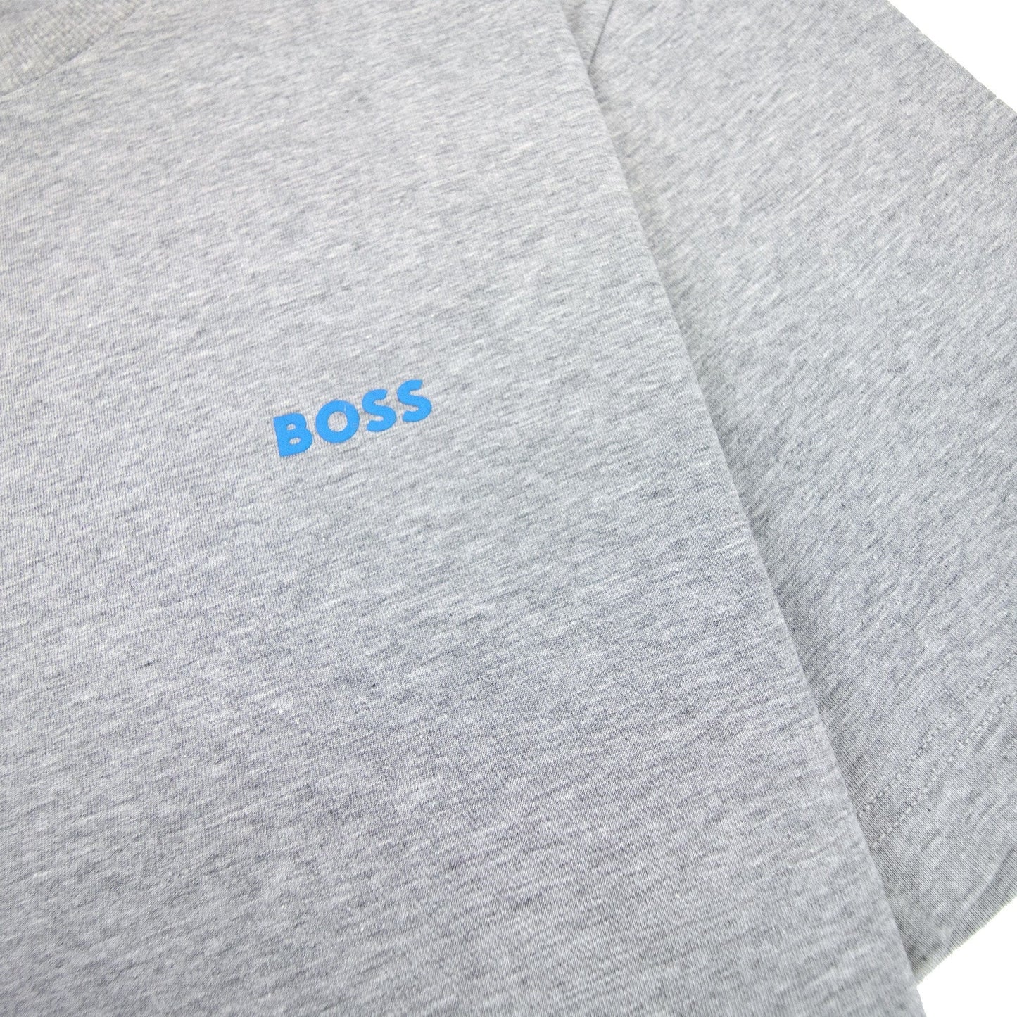 Hugo Boss Tee Contrast Logo T Shirt Grey 059