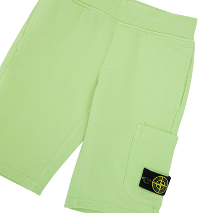Stone Island Junior S/s Shorts Pistachio V0051