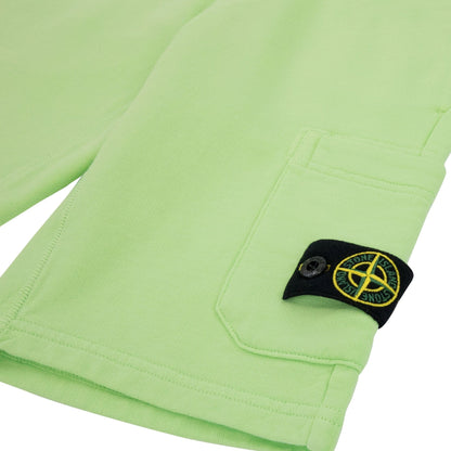 Stone Island Junior S/s Shorts Pistachio V0051